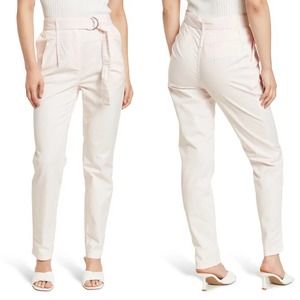 Maje Pink Parissou O-Ring Belted‎ Pants